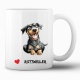 Tasse »Hund Rottweiler«