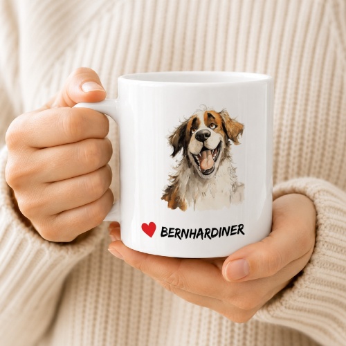 Tasse »Herz Bernhardiner«