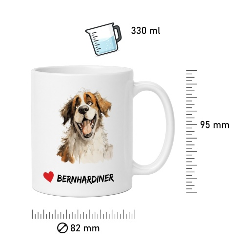 Tasse »Herz Bernhardiner«