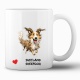 Tasse »Shetland Sheepdog Herzmotiv«
