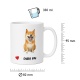 Tasse »Shiba Inu Herz«