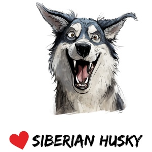 Tasse »Hund Siberian Husky«