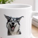 Tasse »Herz Siberian Husky«
