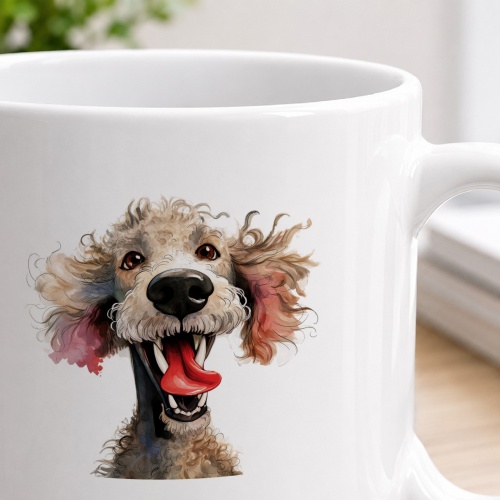 Tasse »Pudel Herzmotiv«