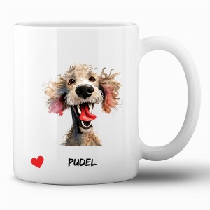 Tasse »Hund Pudel«