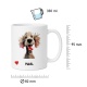 Tasse »Pudel Herzmotiv«