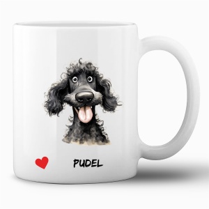 Tasse »Hund Pudel«