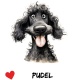 Tasse »Pudel – Herz & Hundemotiv«