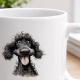 Tasse »Pudel – Herz & Hundemotiv«