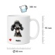 Tasse »Pudel – Herz & Hundemotiv«
