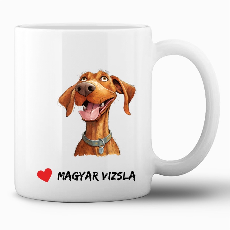 Tasse »Hund Magyar Vizsla« (Kurzhaariger Ungarischer Vorstehhund)