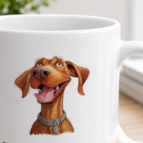 Tasse »Herz Magyar Vizsla«
