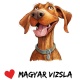 Tasse »Herz Magyar Vizsla«