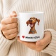 Tasse »Herz Magyar Vizsla«