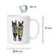 Tasse »Bunte Pferde – lustiges Tiermotiv«