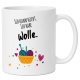 Tasse »Ich kann nicht. Ich habe Wolle.«