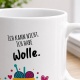 Tasse »Ich kann nicht. Ich habe Wolle.«
