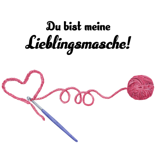 Tasse »Du bist meine Lieblingsmasche!«