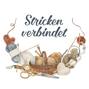 Tasse »Stricken verbindet«