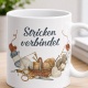 Tasse »Stricken verbindet«
