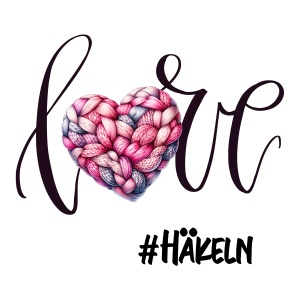 Tasse »Love Hashtag #Häkeln«