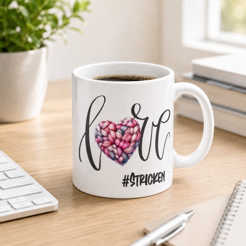 Tasse »love #stricken«