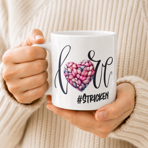 Tasse »love #stricken«