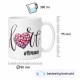Tasse »love #stricken«