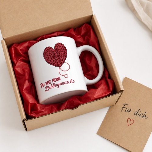 Tasse »Du bist meine Lieblingsmasche«
