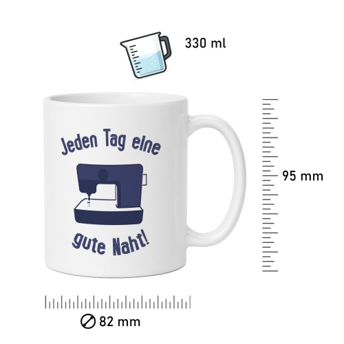 Tasse »Jeden Tag eine gute Naht!«