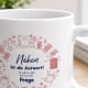 Tasse »Nähen ist die Antwort!«
