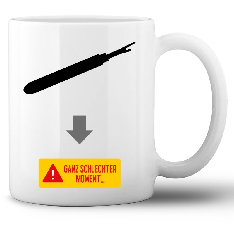 Tasse »Nahtauftrenner - ganz schlecht«