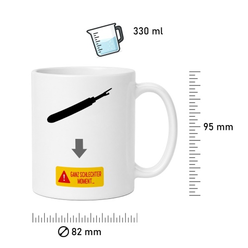 Tasse »Ganz schlechter Moment…«