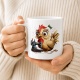 Tasse »Huhn & Nähmaschine«