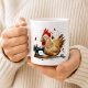 Tasse »Nähen und Huhn«