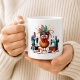 Tasse »Verrücktes Nähhuhn & Nähmaschinen«