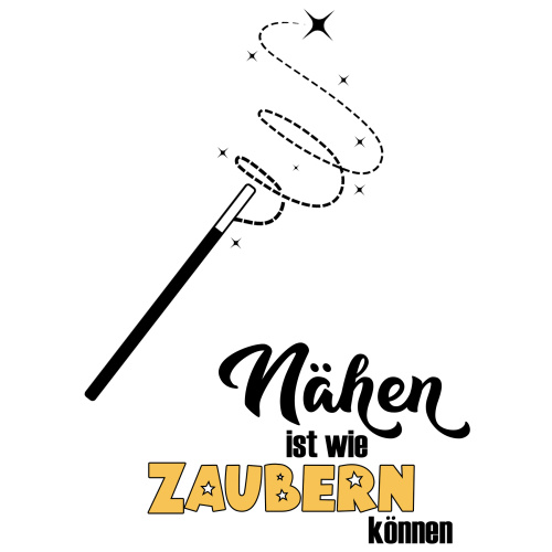 Tasse »Nähen ist wie zaubern können«