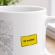 Tasse »Dresden Stadtplan & Ortsschild«