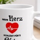 Tasse »Mein Herz schlägt fürs Nähen«