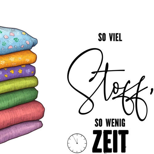 Tasse »So viel Stoff, so wenig Zeit«