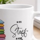 Tasse »So viel Stoff, so wenig Zeit«