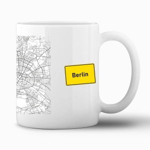 Tasse "Map Berlin"