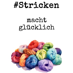 Tasse »Stricken macht glücklich«