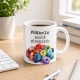 Tasse »#Häkeln macht glücklich«