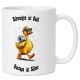 Tasse »Schweigen ist Gold, Ductape ist Silber«
