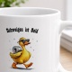 Tasse »Schweigen ist Gold, Ductape ist Silber«