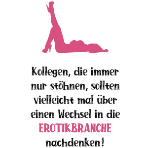 Tasse »Kollegen, die immer nur stöhnen...«