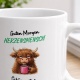 Tasse »Guten Morgen Herzensmensch – Schön mit dir zu arbeiten!«