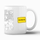 Tasse »Hamburg Stadtkarte & Ortsschild«