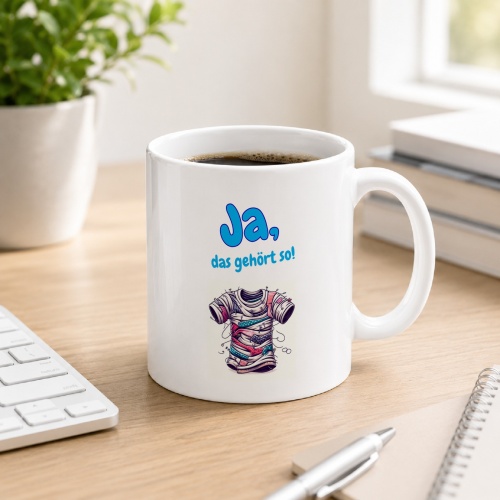 Tasse »Ja, das gehört so!«